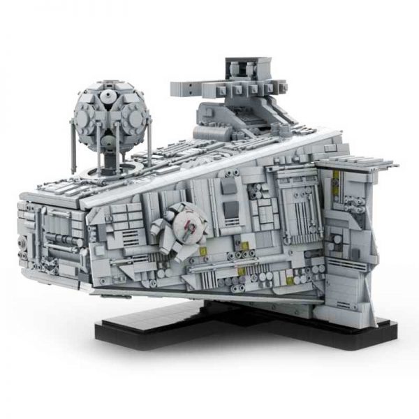 STAR WARS MOC 59329 Falcon Hides On Imperial Star Destroyer by 6211 MOCBRICKLAND 6