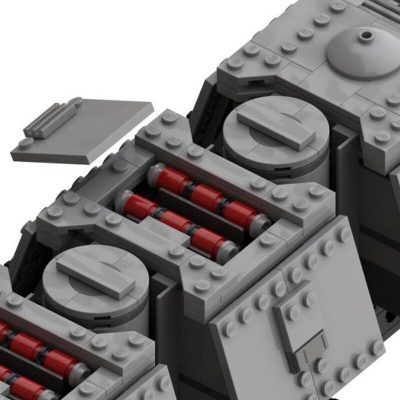 STAR WARS MOC 60532 Imperial Combat Assault Transport the Mandalorian by Bruxxy MOCBRICKLAND 6
