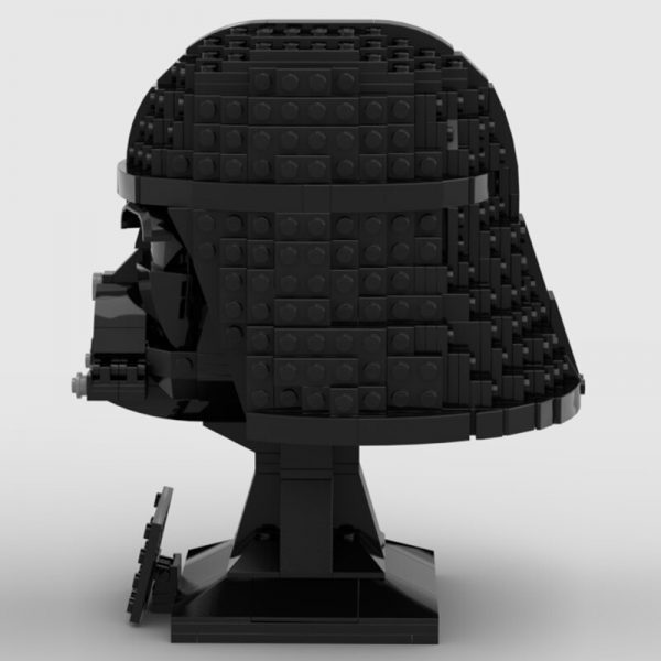 STAR WARS MOC 61274 Darth Vader Helmet Updated version by Albo.Lego MOCBRICKLAND 1
