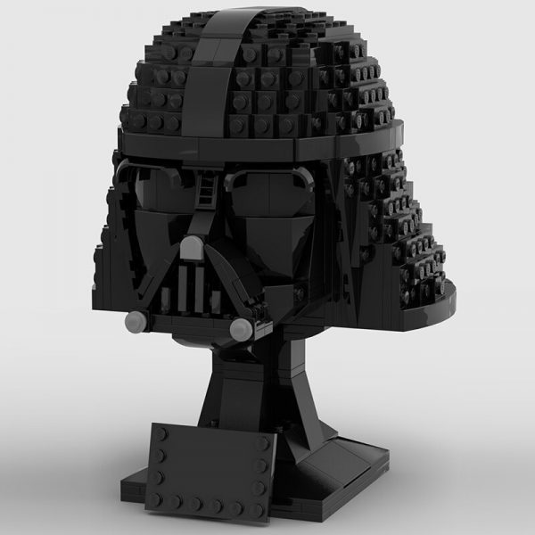 STAR WARS MOC 61274 Darth Vader Helmet Updated version by Albo.Lego MOCBRICKLAND 2