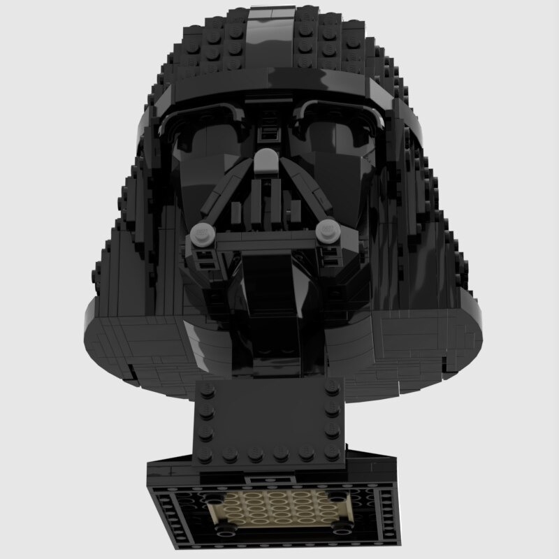 STAR WARS MOC 61274 Darth Vader Helmet Updated version by Albo.Lego MOCBRICKLAND 4 1