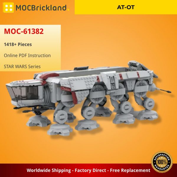 STAR WARS MOC 61382 AT OT by Brick boss pdf MOCBRICKLAND 2