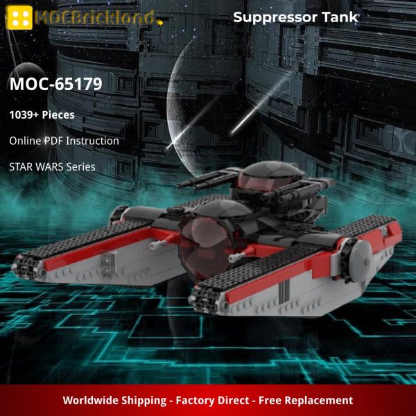 STAR WARS MOC 65179 Suppressor Tank by Tjs Lego Room MOCBRICKLAND 2
