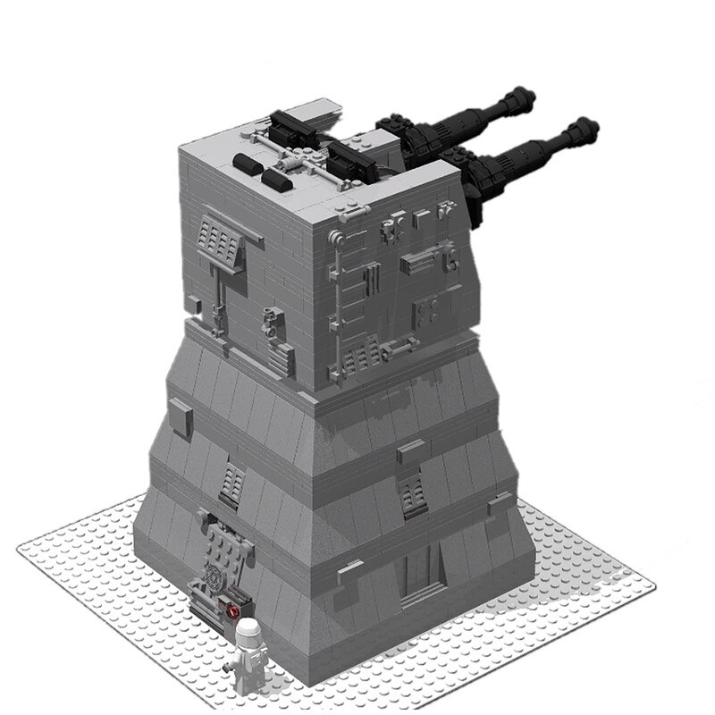 STAR WARS MOC 65572 XX 9 Heavy Turbolaser by obiwanklemmobi MOCBRICKLAND 1 1