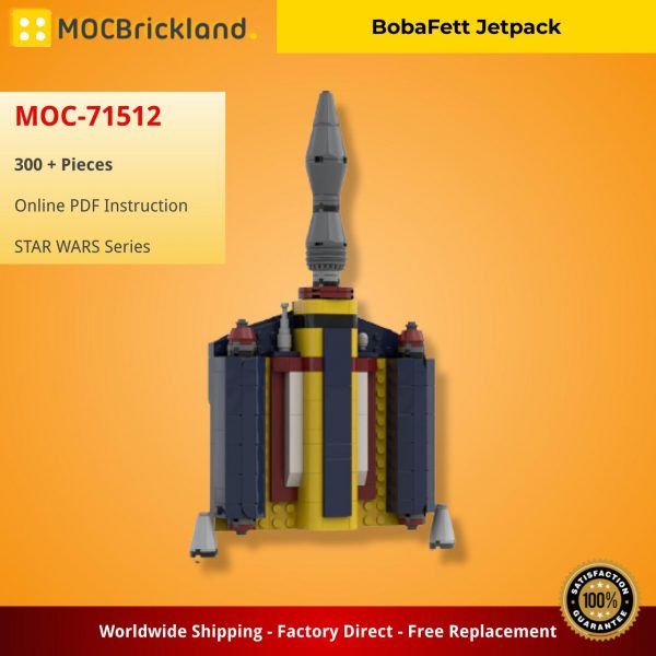 STAR WARS MOC 71512 BobaFett Jetpack by Albo.Lego MOCBRICKLAND