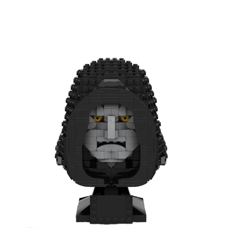STAR WARS MOC 72686 Emperor Palpatine Bust Helmet Collection Style by Albo.Lego MOCBRICKLAND 1 1