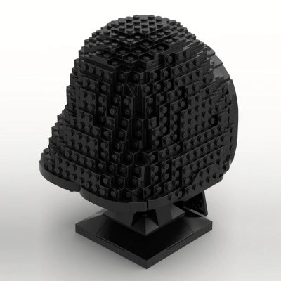 STAR WARS MOC 72686 Emperor Palpatine Bust Helmet Collection Style by Albo.Lego MOCBRICKLAND 3