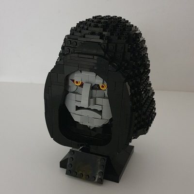 STAR WARS MOC 72686 Emperor Palpatine Bust Helmet Collection Style by Albo.Lego MOCBRICKLAND 6