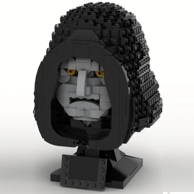 STAR WARS MOC 72686 Emperor Palpatine Bust Helmet Collection Style by Albo.Lego MOCBRICKLAND 7