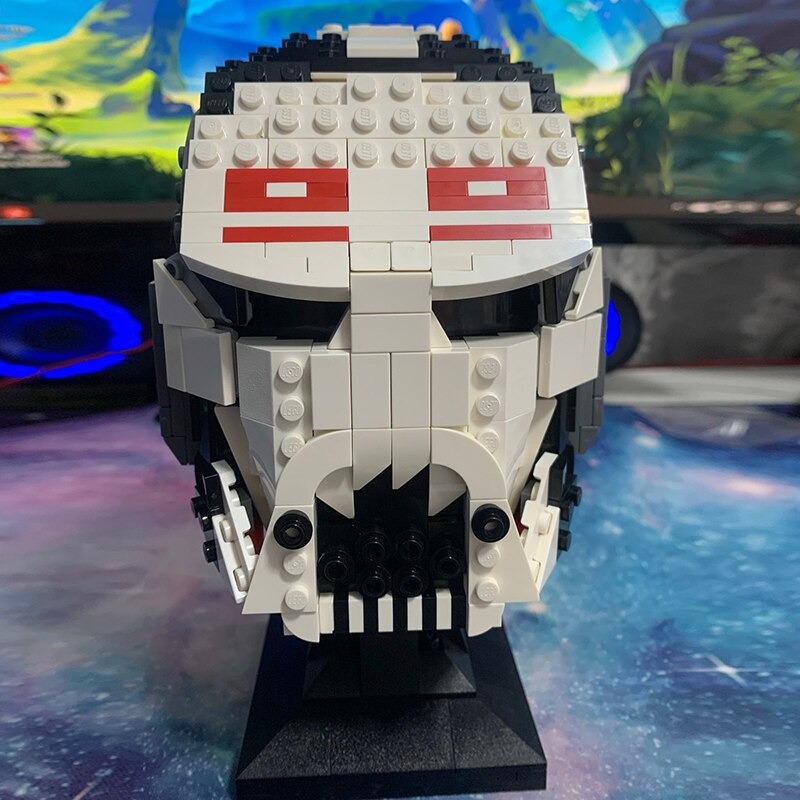 STAR WARS MOC 76196 Wrecker Helmet Collection by Breaaad MOCBRICKLAND 1 1
