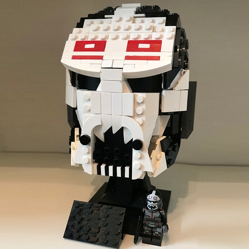 STAR WARS MOC 76196 Wrecker Helmet Collection by Breaaad MOCBRICKLAND 3 1