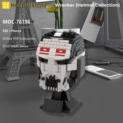 STAR WARS MOC 76196 Wrecker Helmet Collection by Breaaad MOCBRICKLAND 4