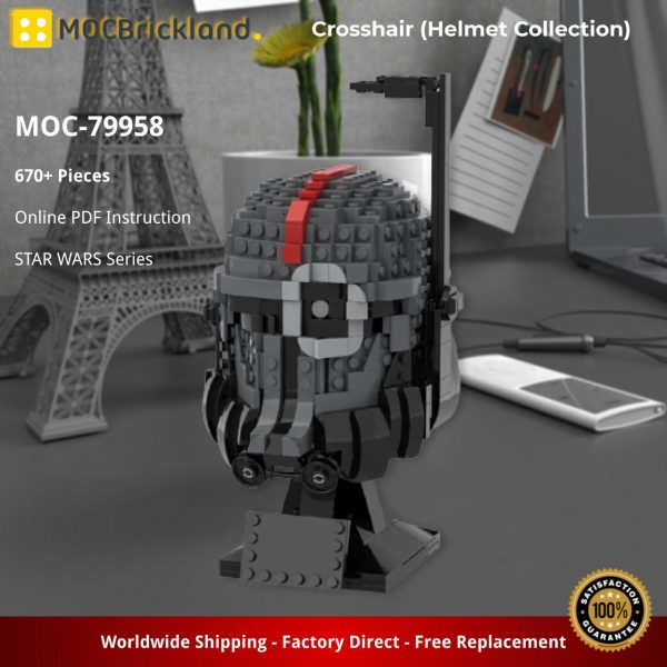 STAR WARS MOC 79958 Crosshair Helmet Collection by Breaaad MOCBRICKLAND