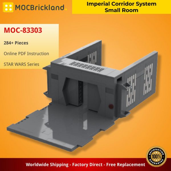 STAR WARS MOC 83303 Imperial Corridor System Small Room by Brick boss pdf MOCBRICKLAND 2