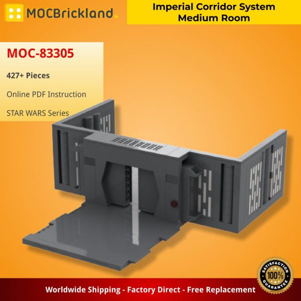 STAR WARS MOC 83305 Imperial Corridor System Medium Room by Brick boss pdf MOCBRICKLAND 2
