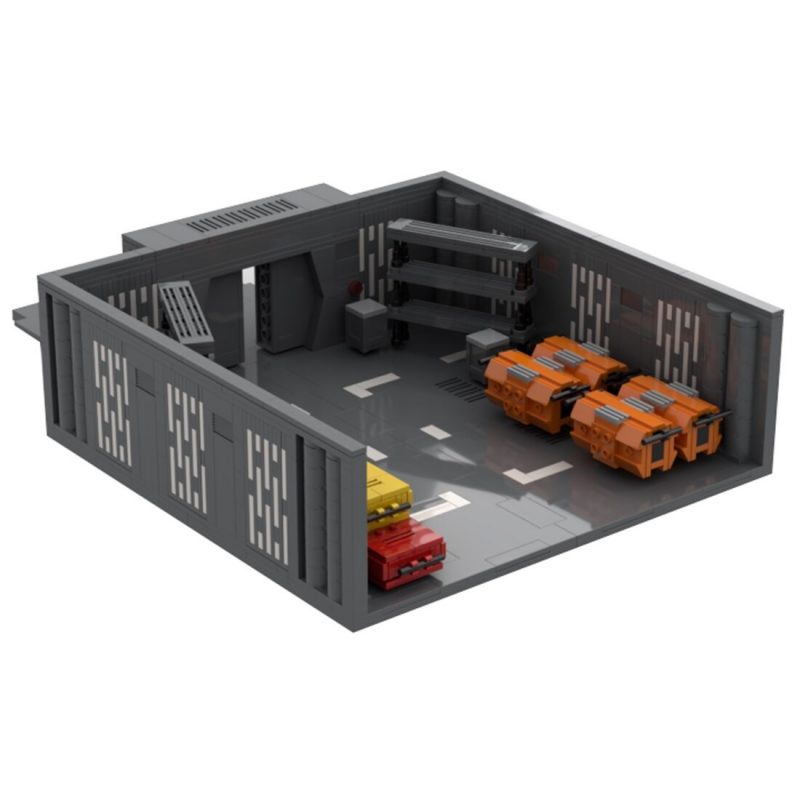 STAR WARS MOC 83420 Imperial Corridor System Cargo Room by Brick boss pdf MOCBRICKLAND 1 800x800 1