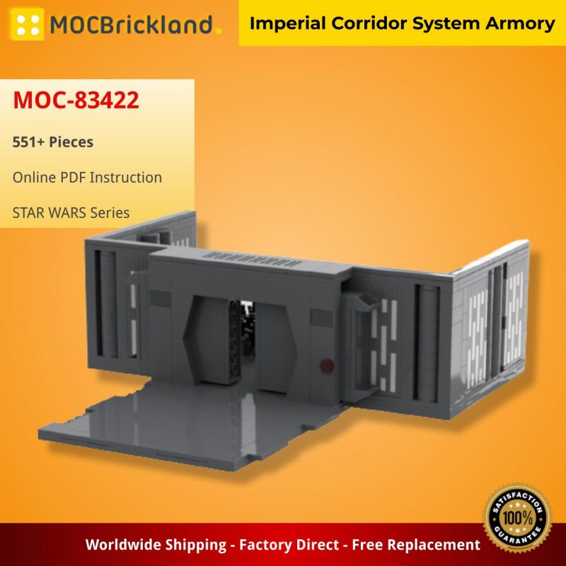 STAR WARS MOC 83422 Imperial Corridor System Armory by Brick boss pdf MOCBRICKLAND 3 800x800 1