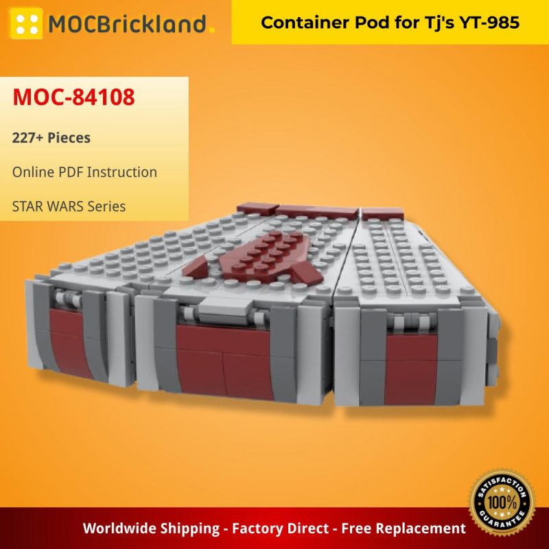 STAR WARS MOC 84108 Container Pod for Tjs YT 985 by Tjs Lego Room MOCBRICKLAND 2 800x800 1