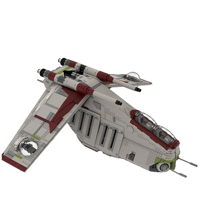 STAR WARS MOC 85627 UCS Republic Gunship The Clone Wars Mod by brickdefense MOCBRICKLAND 3 1