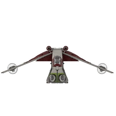 STAR WARS MOC 85627 UCS Republic Gunship The Clone Wars Mod by brickdefense MOCBRICKLAND 4