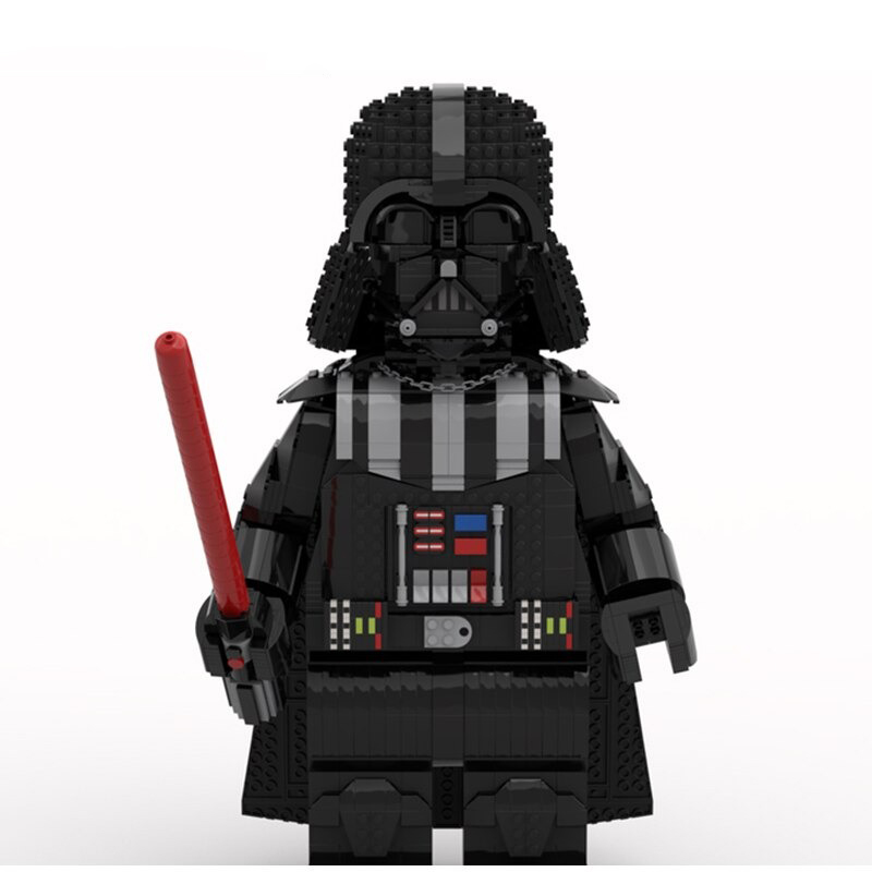 STAR WARS MOC 88104 Darth Vader Mega Figure by Albo.Lego MOCBRICKLAND 1 1
