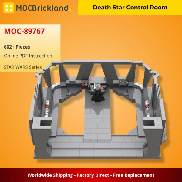 STAR WARS MOC 89767 Death Star Control Room MOCBRICKLAND 5