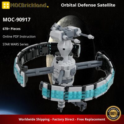 STAR WARS MOC 90917 Orbital Defense Satellite by ky e bricks MOCBRICKLAND 2