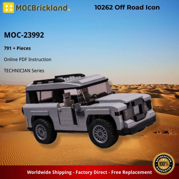 TECHNICIAN MOC 23992 10262 Off Road Icon by Keep On Bricking MOCBRICKLAND 2