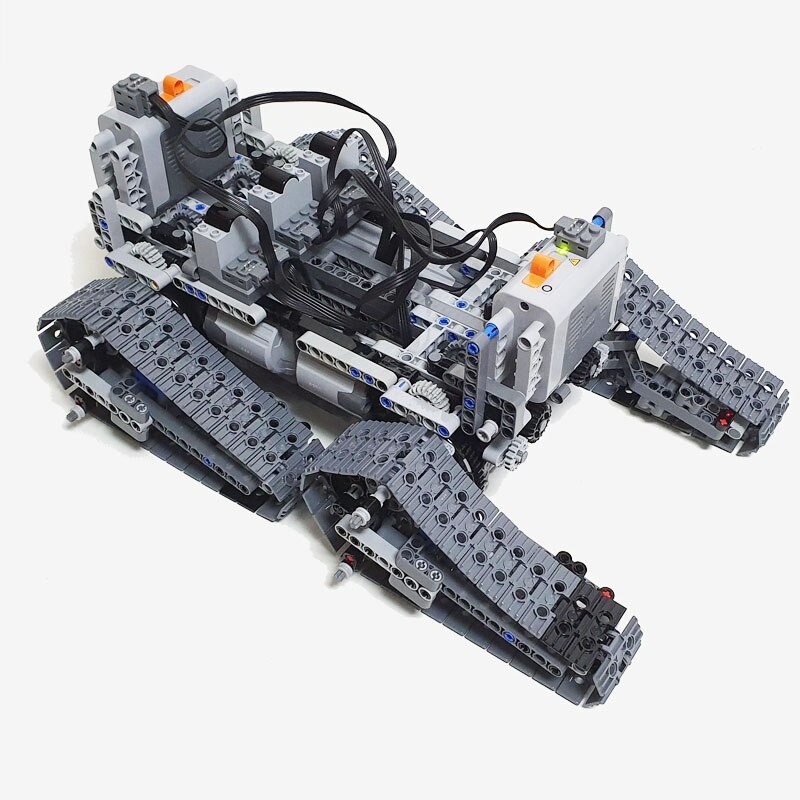 TECHNICIAN MOC 25977 Tracked Climber Vehicle by jac324324 MOCBRICKLAND 3 1