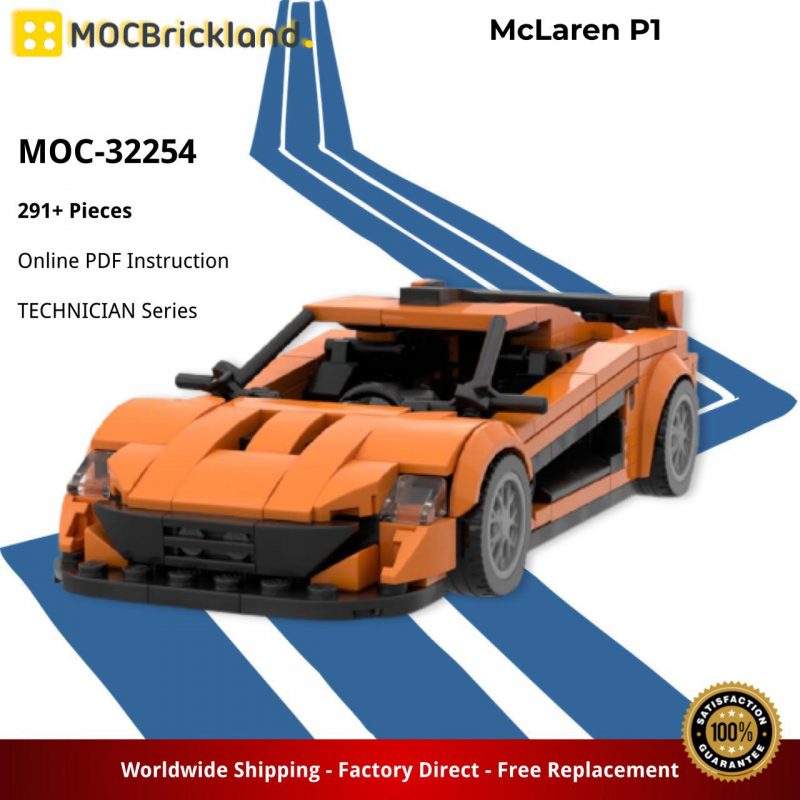 TECHNICIAN MOC 32254 McLaren P1 by legotuner33 MOCBRICKLAND 1 800x800 1