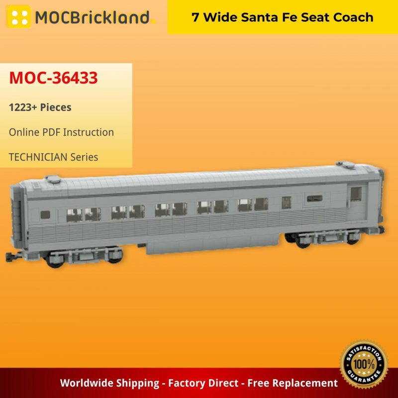 TECHNICIAN MOC 36433 7 Wide Santa Fe Seat Coach by Barduck MOCBRICKLAND 2 800x800 1