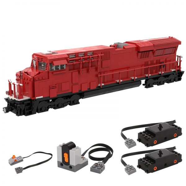 TECHNICIAN MOC 37716 ES44AC Canadian Pacific by Barduck MOCBRICKLAND 1