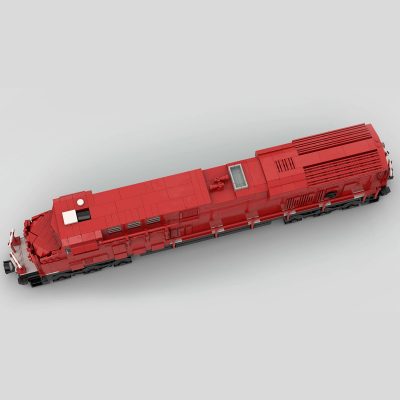 TECHNICIAN MOC 37716 ES44AC Canadian Pacific by Barduck MOCBRICKLAND 5