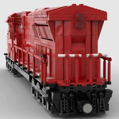 TECHNICIAN MOC 37716 ES44AC Canadian Pacific by Barduck MOCBRICKLAND 6