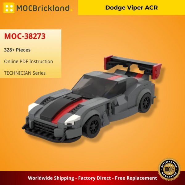 TECHNICIAN MOC 38273 Dodge Viper ACR by legotuner33 MOCBRICKLAND 1