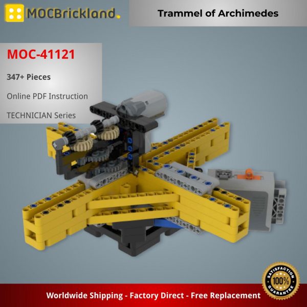 TECHNICIAN MOC 41121 Trammel of Archimedes by TechnicBrickPower MOCBRICKLAND 2