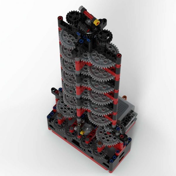 TECHNICIAN MOC 42806 Billion to One Gearing Tower by TechnicBrickPower MOCBRICKLAND 5