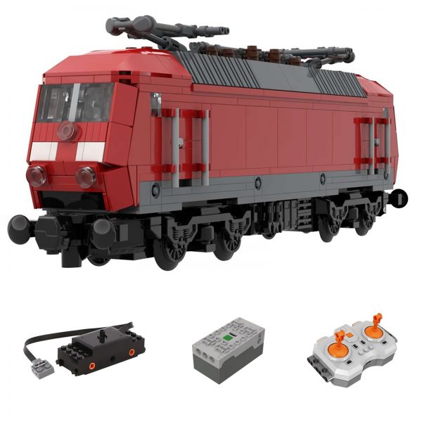 TECHNICIAN MOC 44321 DB BR 120 Electric Locomotive by brickdesigned germany MOCBRICKLAND 1