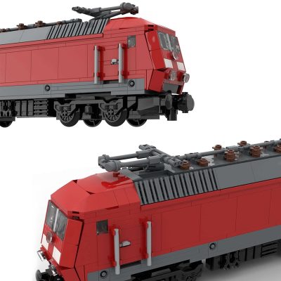 TECHNICIAN MOC 44321 DB BR 120 Electric Locomotive by brickdesigned germany MOCBRICKLAND 3