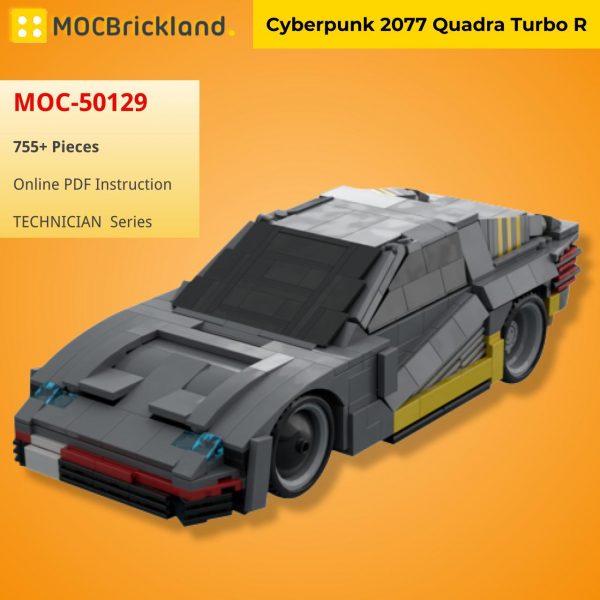 TECHNICIAN MOC 50129 Cyberpunk 2077 Quadra Turbo R MOCBRICKLAND 1