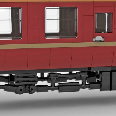 TECHNICIAN MOC 52021 HP Express Passenger Car by brickdesigned germany MOCBRICKLAND 4