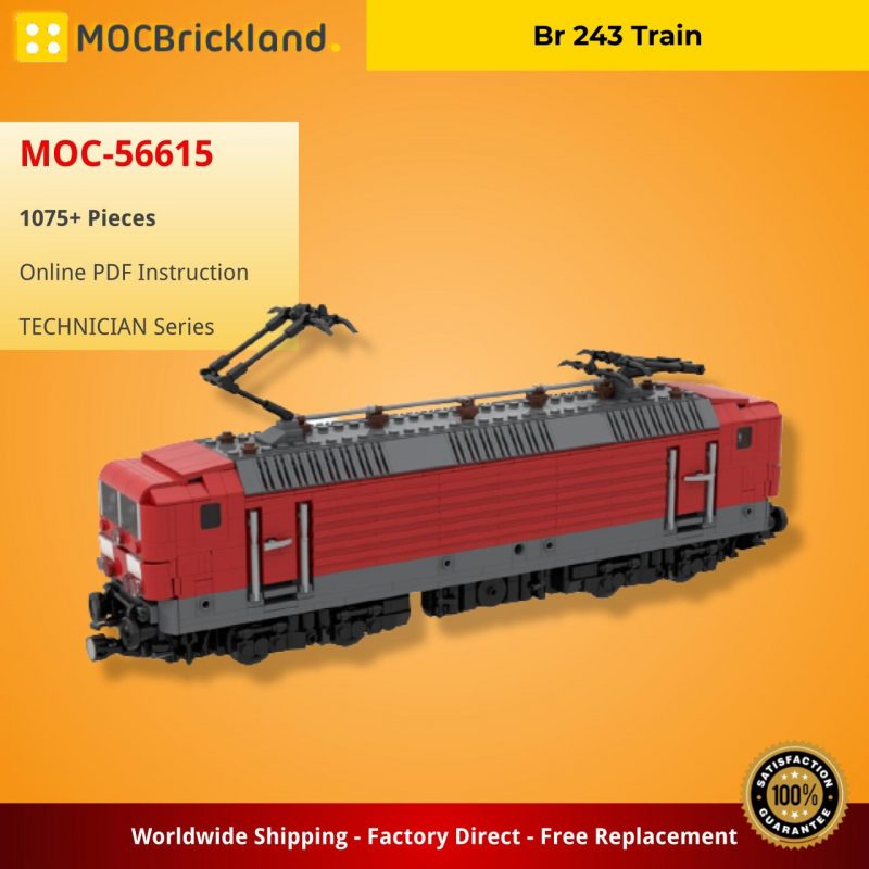 TECHNICIAN MOC 56615 Br 243 Train by Germanrailwaybuilder MOCBRICKLAND 2 800x800 1