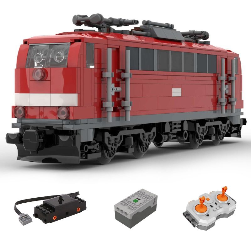 TECHNICIAN MOC 66424 DB BR 111 Electric Locomotive by brickdesigned germany MOCBRICKLAND 2 800x800 1