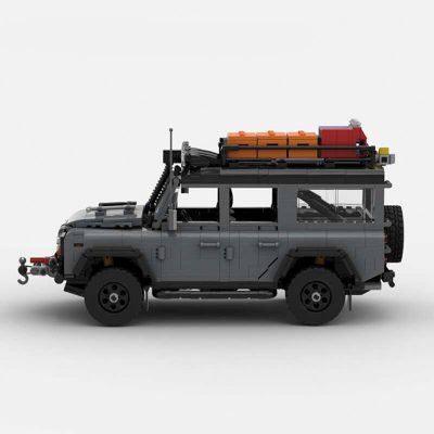 TECHNICIAN MOC 73034 Land Rover Defender 110 Expedition by Tangram MOCBRICKLAND 1