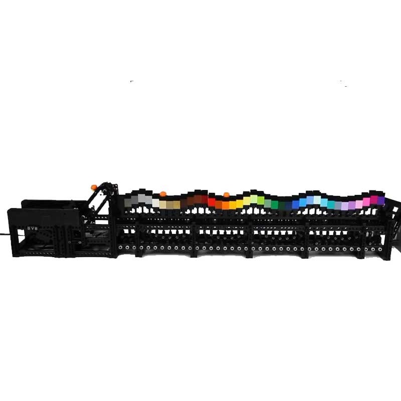 TECHNICIAN MOC 7456 Rainbow Wave GBC v2 by BrickPolis MOCBRICKLAND 3 1