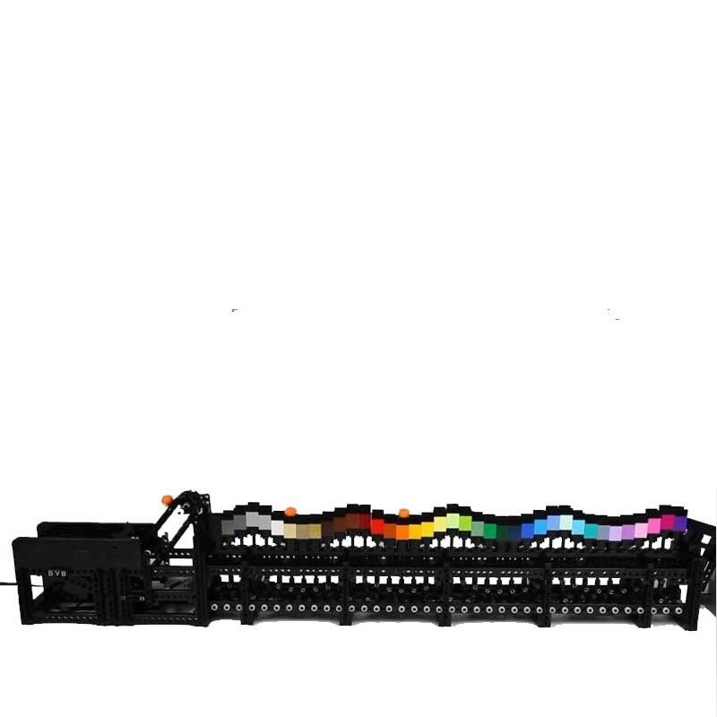 TECHNICIAN MOC 7456 Rainbow Wave GBC v2 by BrickPolis MOCBRICKLAND 5 1