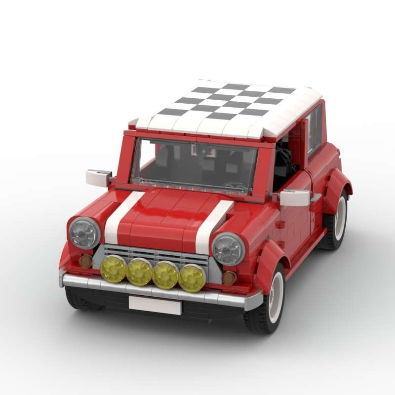 TECHNICIAN MOC 78551 Mini Cooper Rally MOD by Linse MOCBRICKLAND 3 1
