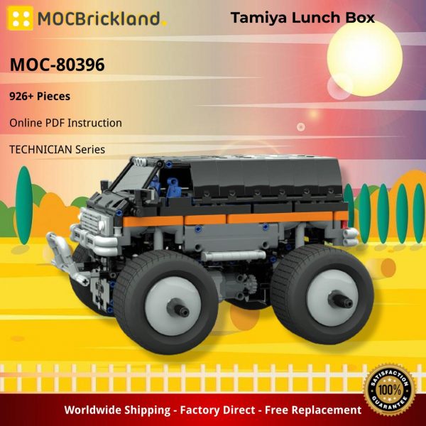 TECHNICIAN MOC 80396 Tamiya Lunch Box by LoveLoveLove MOCBRICKLAND 4