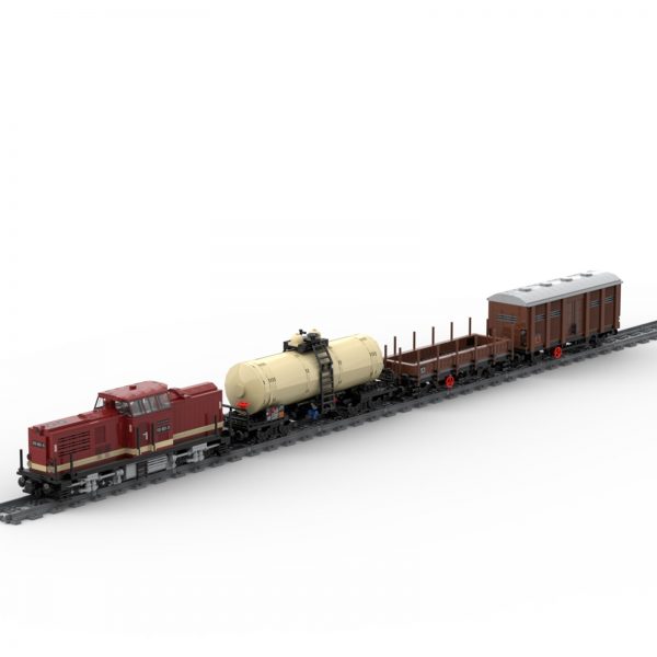 TECHNICIAN MOC 81729 MOCPACK BR110 Mixed Goods Train by langemat MOCBRICKLAND 7