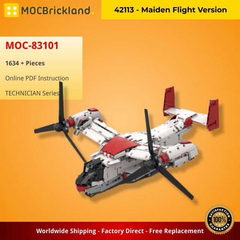 TECHNICIAN MOC 83101 42113 Maiden Flight Version by nguyengiangoc MOCBRICKLAND 2 800x800 1